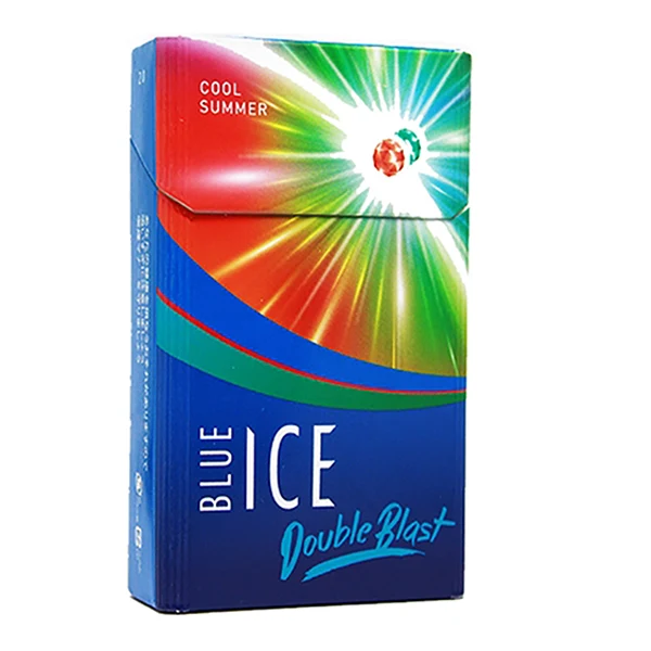 บุหรี่นอก BLUE ICE 2 เม็ดบีบ