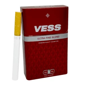 บุหรี่นอก VESS แดง พรีเมี่ยม ULTRA FINE BLEND