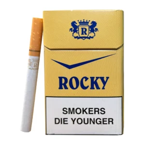 บุหรี่นอก Rocky ร็อคกี้ เหลือง