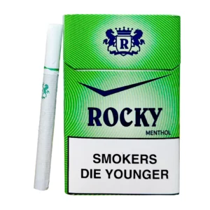 บุหรี่นอก Rocky ร็อคกี้ เขียว