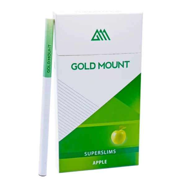 บุหรี่ Gold Mount Apple มวนสลิม