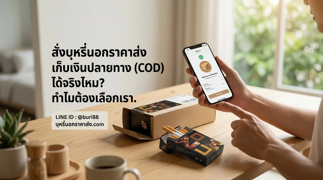 สั่งบุหรี่นอกราคาส่งเก็บเงินปลายทาง - สั่งบุหรี่นอกราคาส่งเก็บเงินปลายทาง (COD) ได้จริงไหม? ทำไมต้