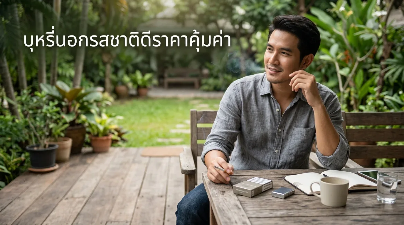 บุหรี่นอกรสชาติดีราคาคุ้มค่า - ทำไมผู้สูบถึงหันมาเลือก บุหรี่นอกรสชาติดีราคาคุ้มค่า? (เซฟคอ
