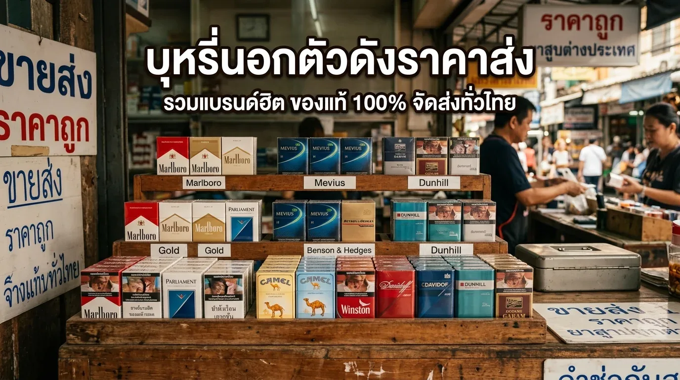บุหรี่นอกตัวดังราคาส่ง - คำถามที่พบบ่อยเกี่ยวกับ บุหรี่นอกตัวดังราคาส่ง