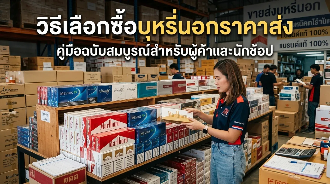 วิธีเลือกซื้อบุหรี่นอกราคาส่ง - คำถามที่พบบ่อยเกี่ยวกับ วิธีเลือกซื้อบุหรี่นอกราคาส่ง