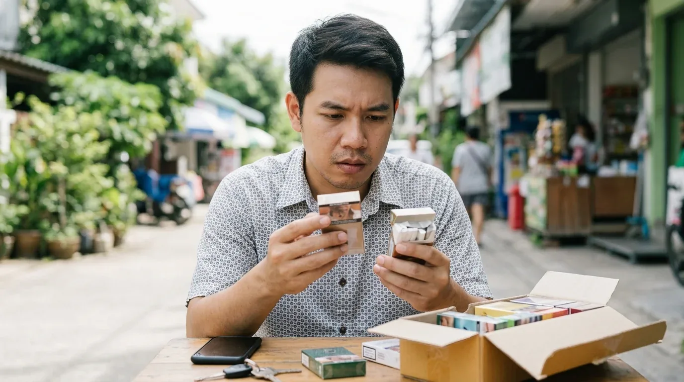 บุหรี่นอกราคาส่ง 99 - เตือนภัย! บุหรี่นอกราคาส่ง 99 บาท ของปลอมดูยังไง และคำว่า '9