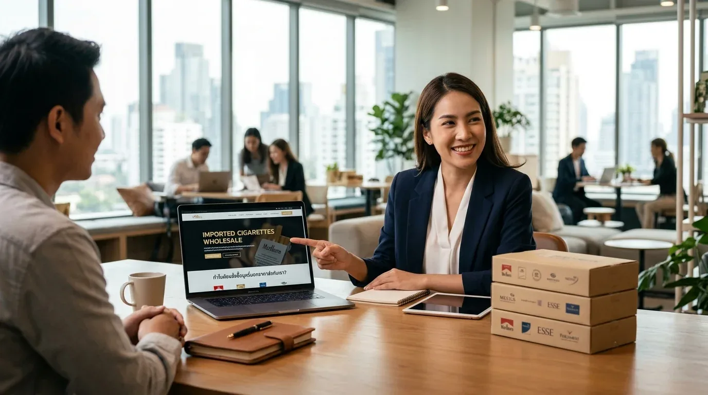 บุหรี่นอกราคาส่ง - ทำไมต้องสั่งซื้อบุหรี่นอกราคาส่งกับเรา?