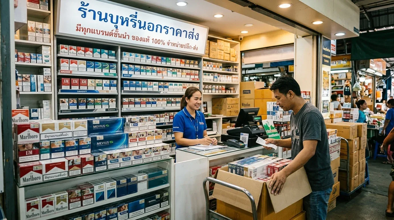 ร้านบุหรี่นอกราคาส่ง - คำถามที่พบบ่อยเกี่ยวกับ ร้านบุหรี่นอกราคาส่ง