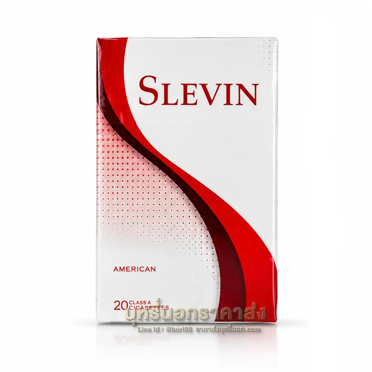 บุหรี่นอก SLEVIN แดง ซองแข็ง (ตัวใหม่)